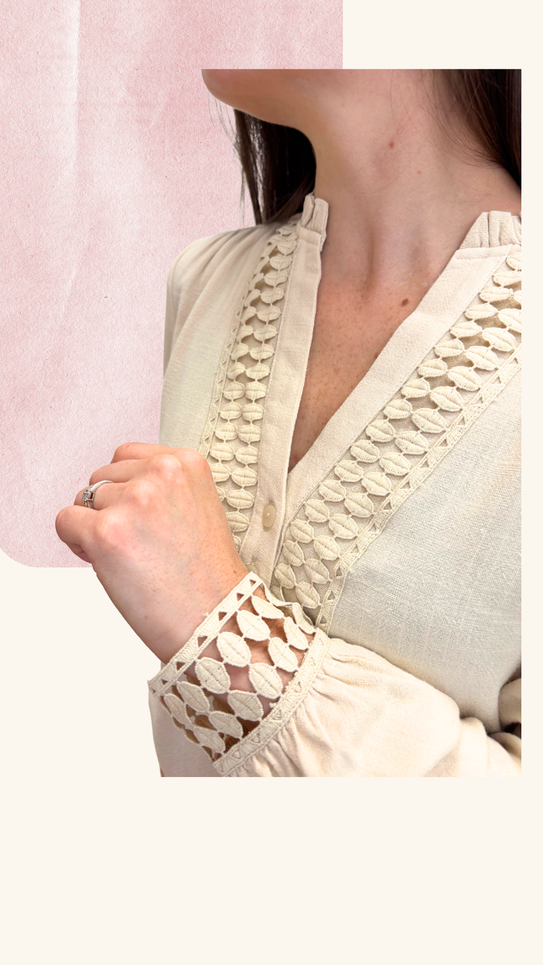 Chemise Béryl beige