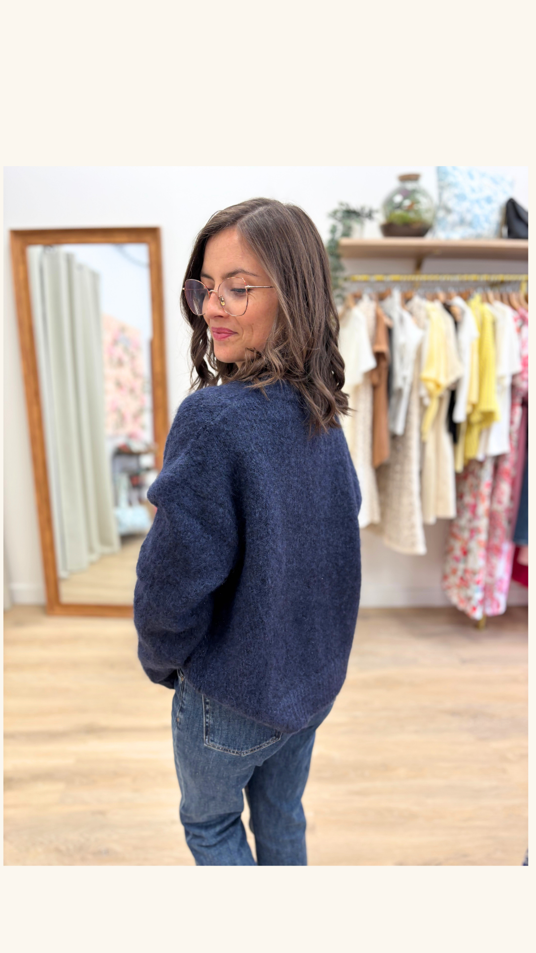 Gilet Solange marine