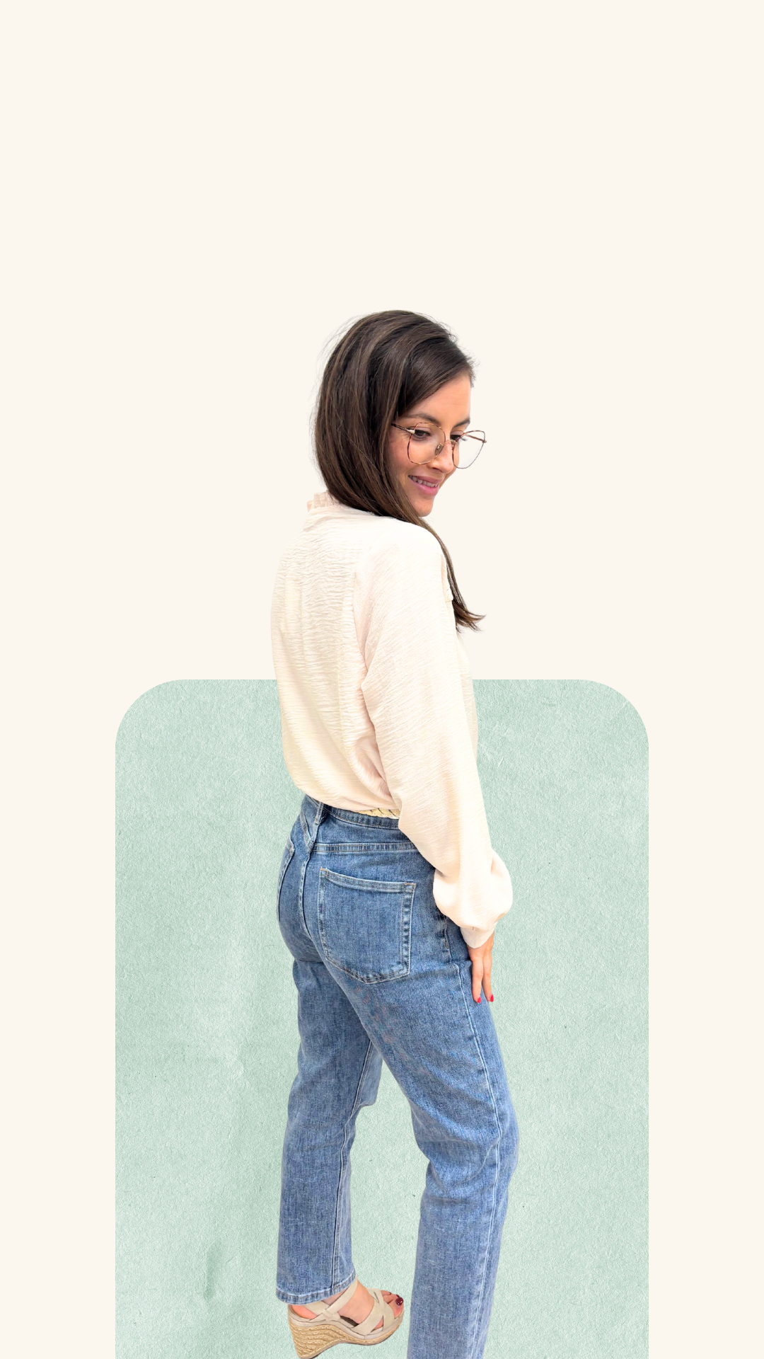 Blouse Camille beige