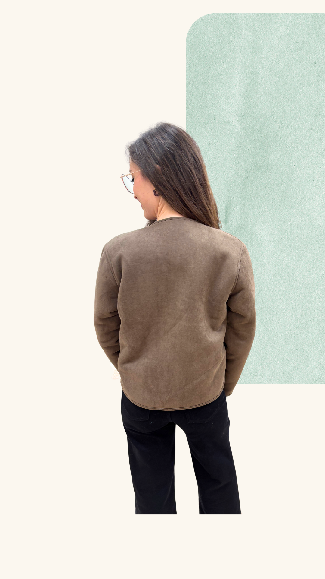 Manteau Cyril chocolat