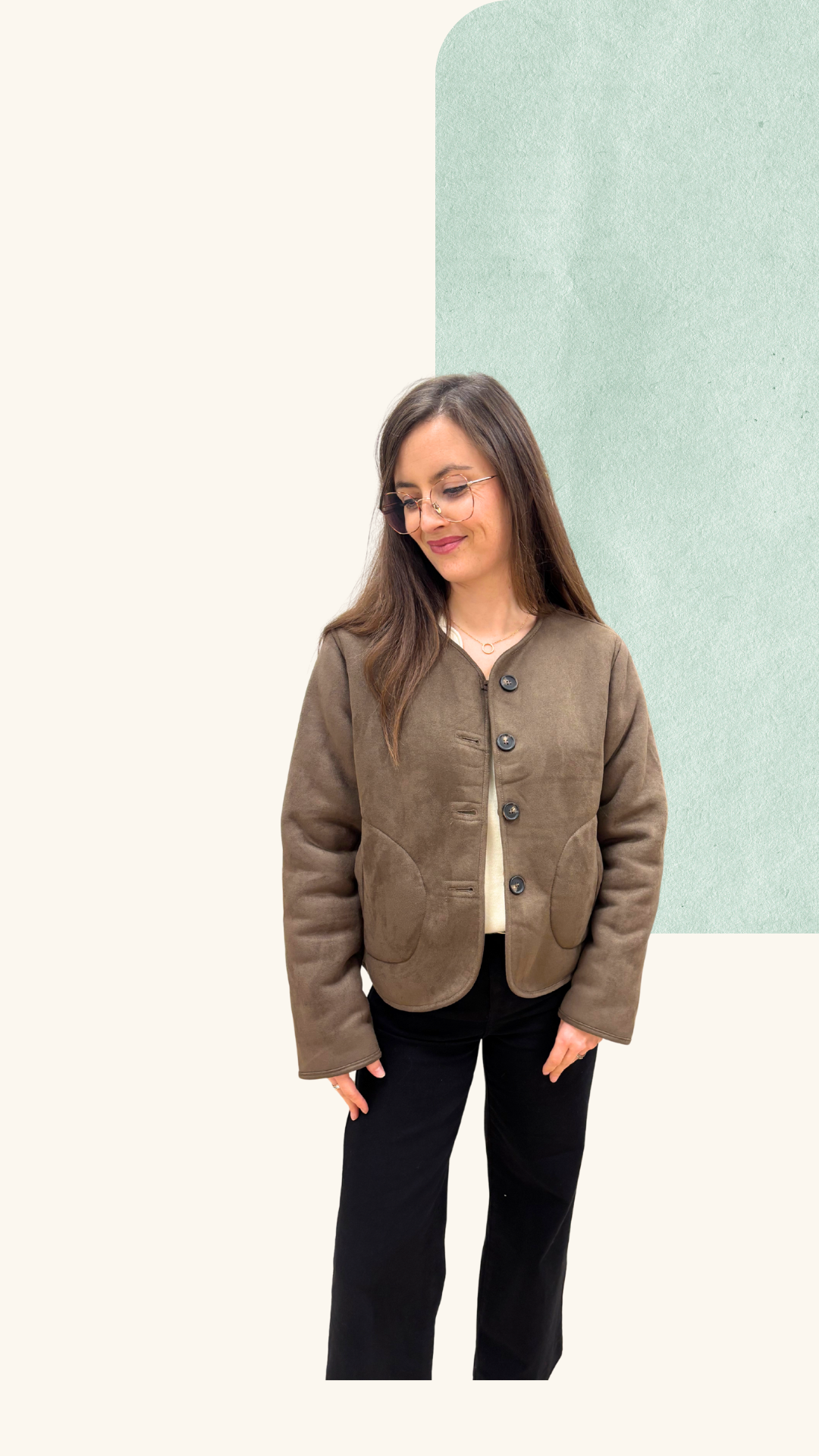 Manteau Cyril chocolat