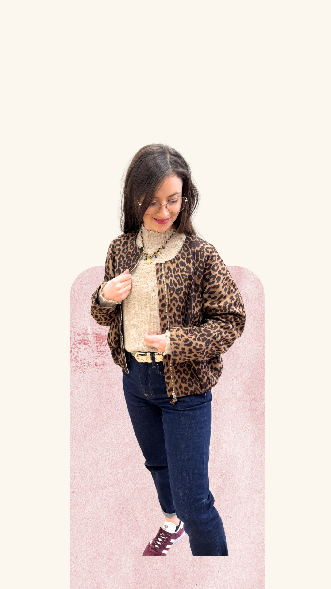 Blouson Gaspard marron