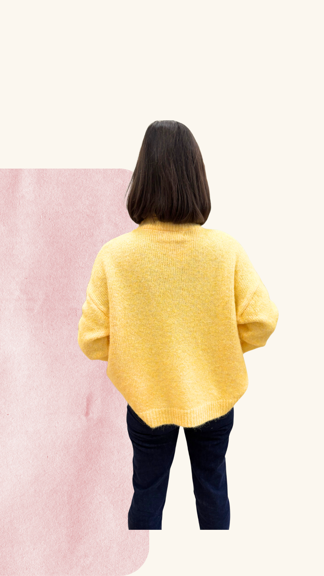 Pull Flavie jaune