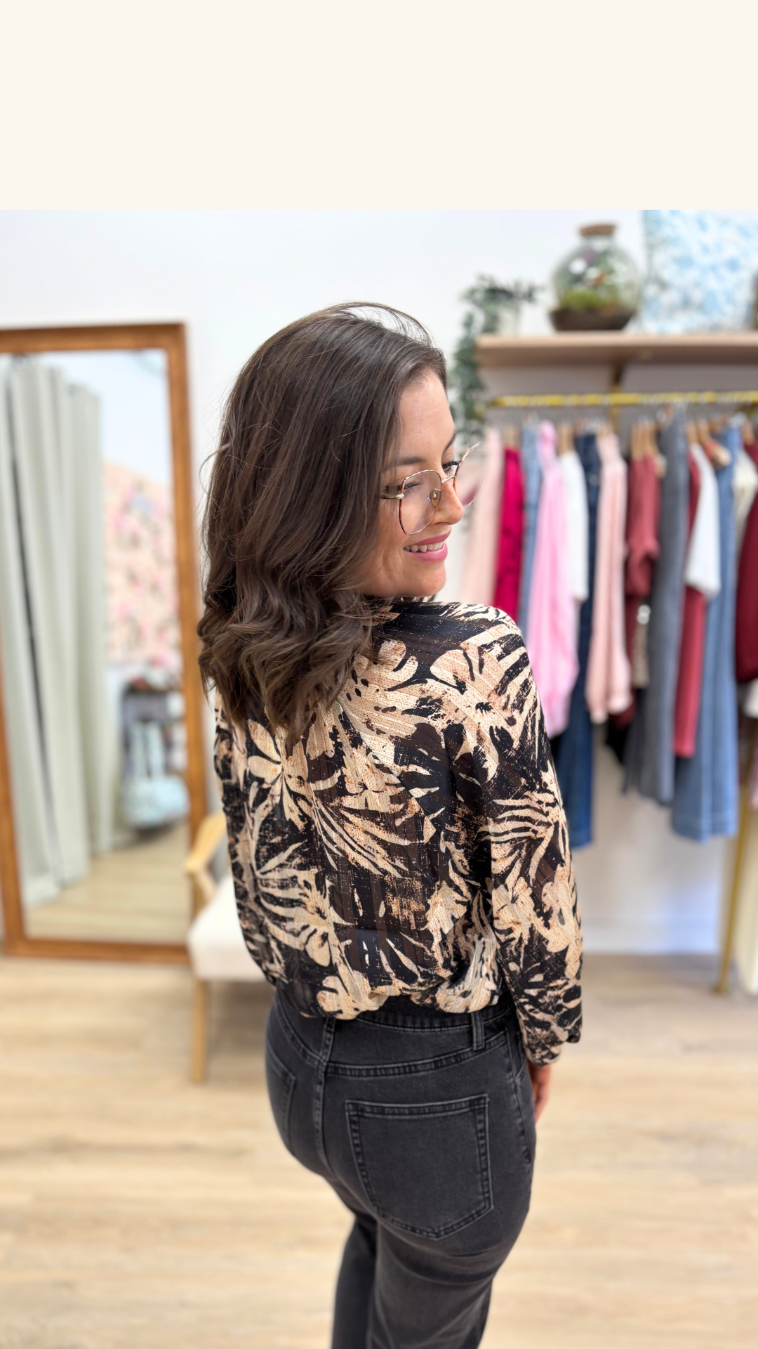 Blouse Nadine noir