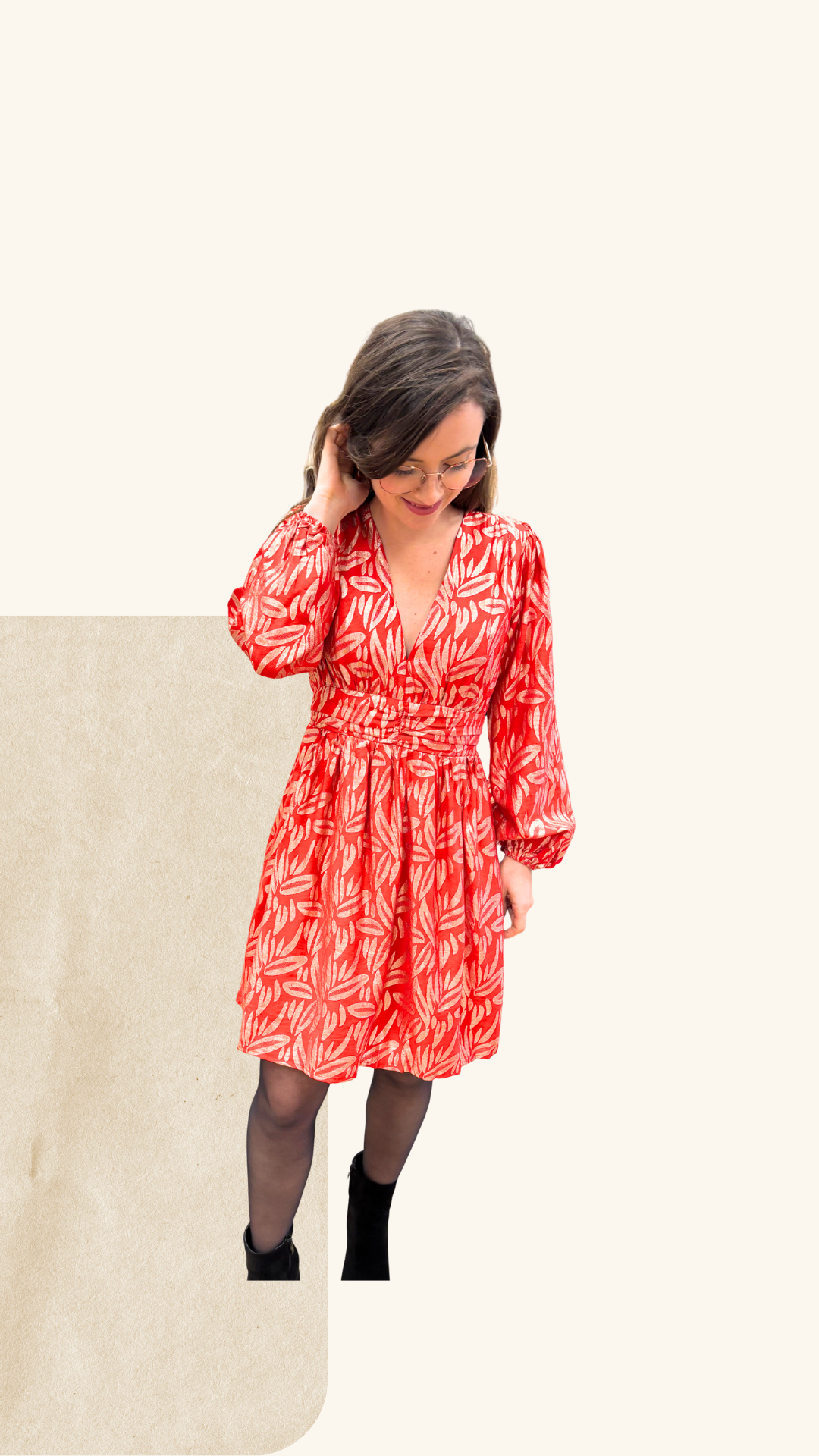 Robe Alice rouge