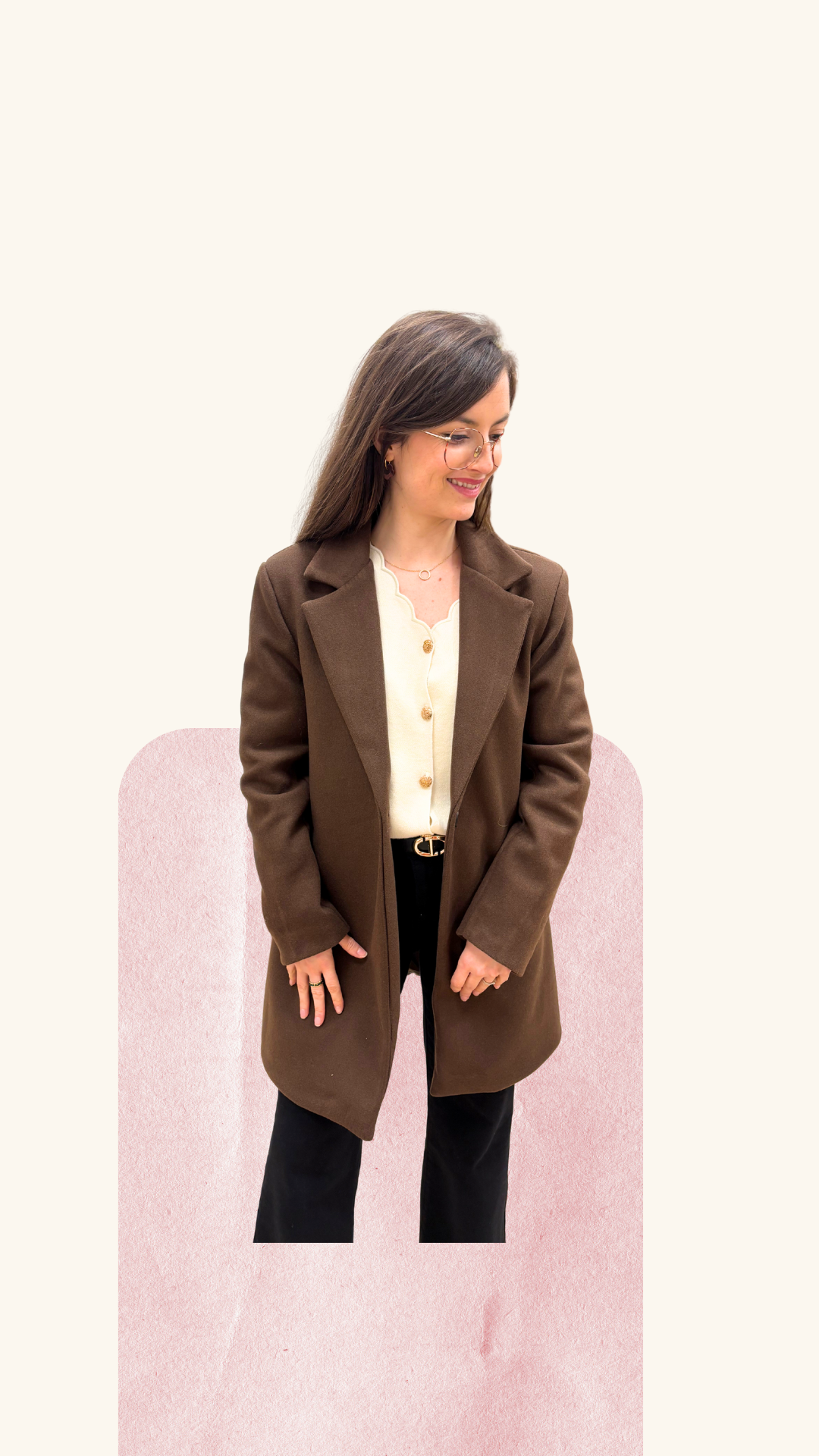 Manteau Aaron chocolat