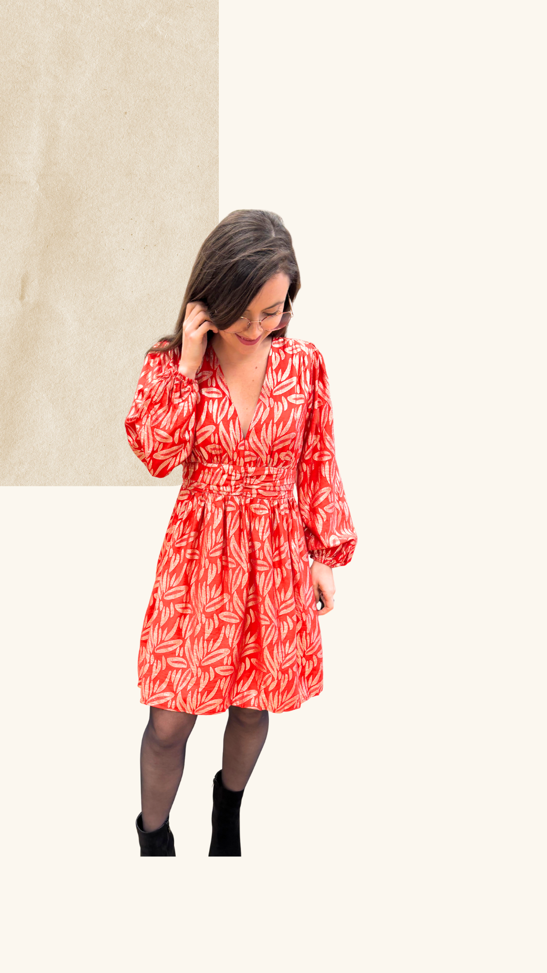 Robe Alice rouge