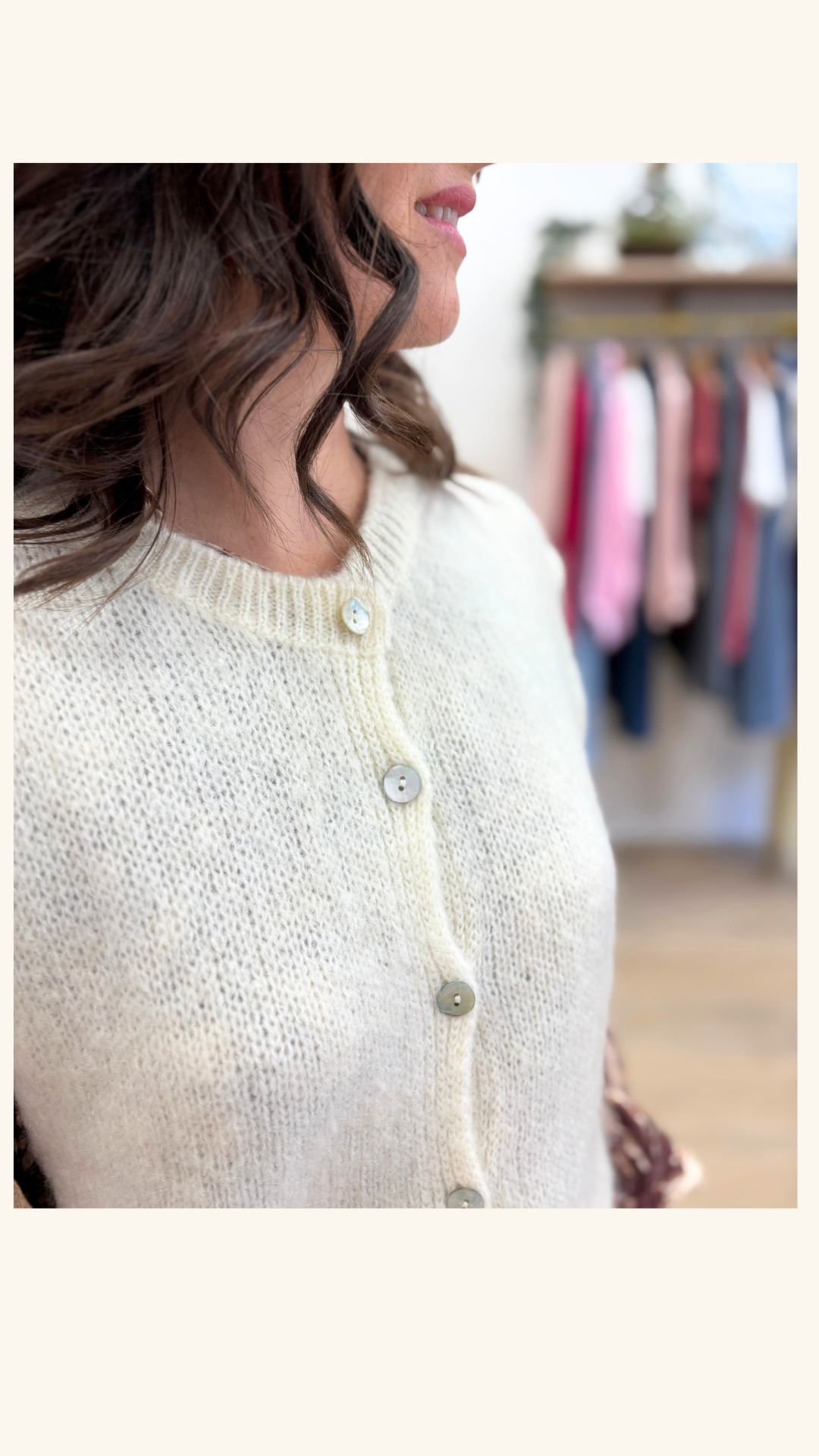 Gilet Max crème