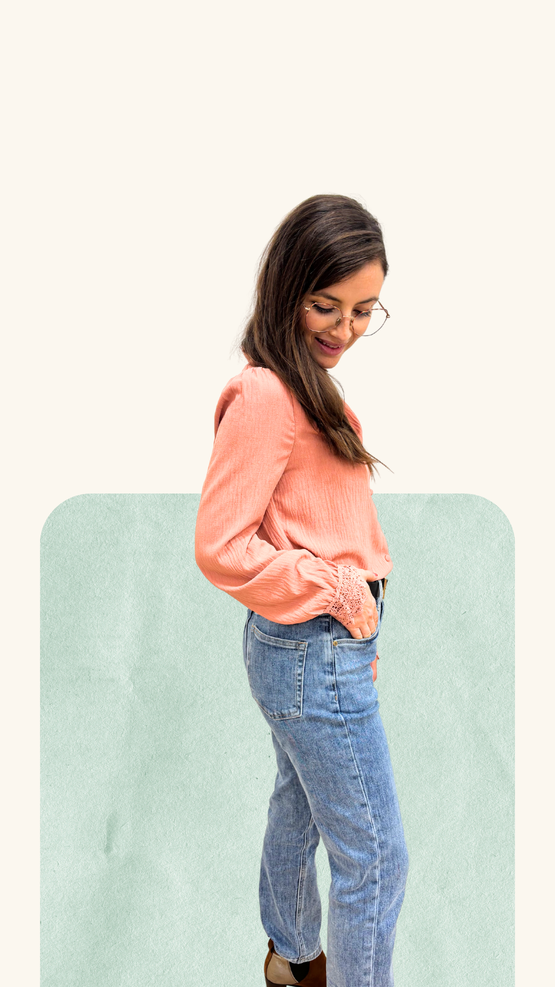 Blouse Victoria rose