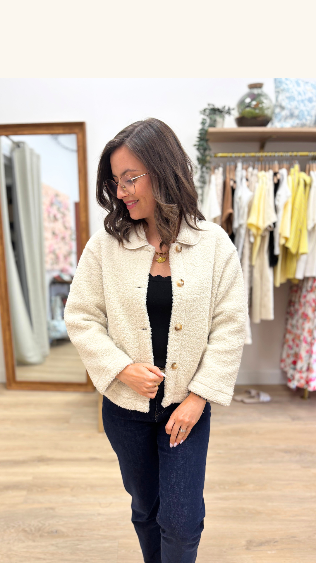 Manteau Elisa beige