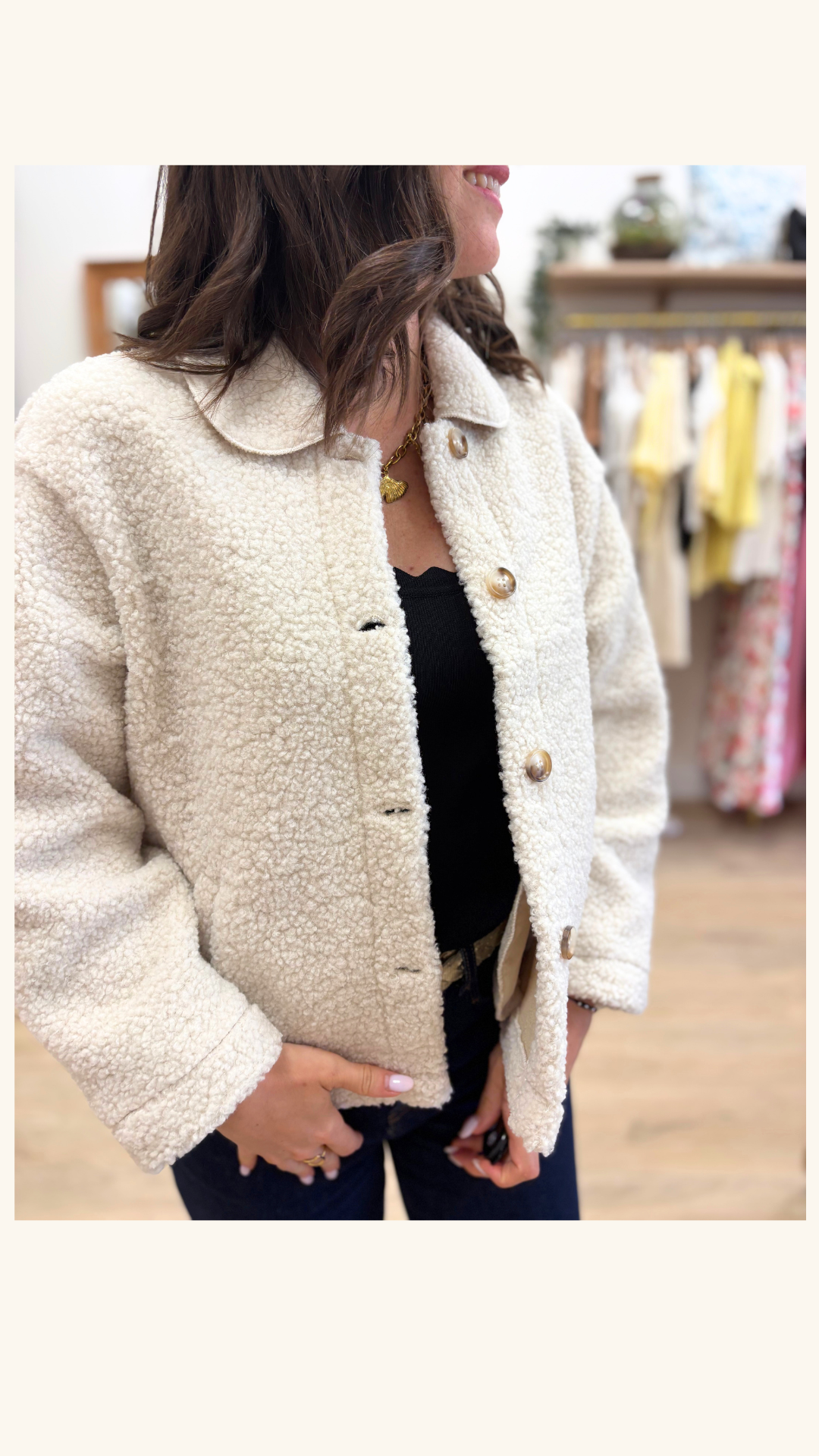 Manteau Elisa beige