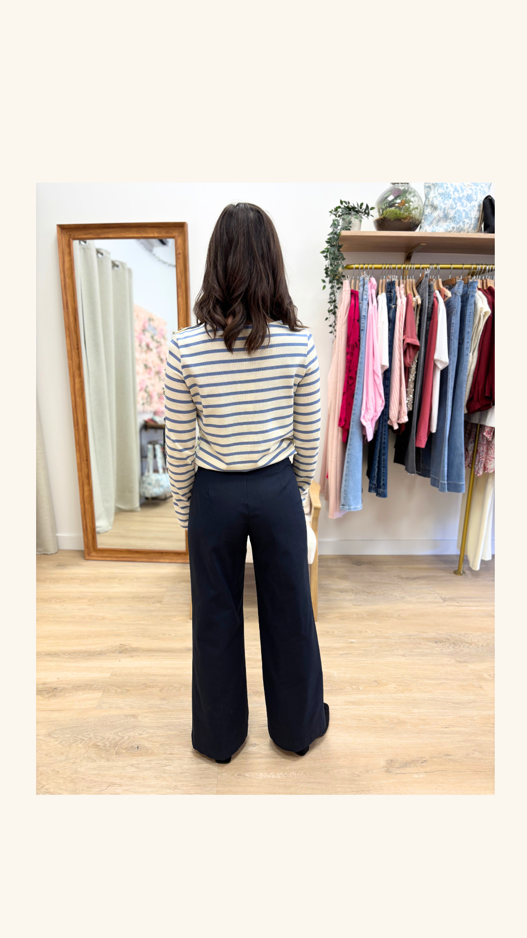 Pantalon Clémentine marine