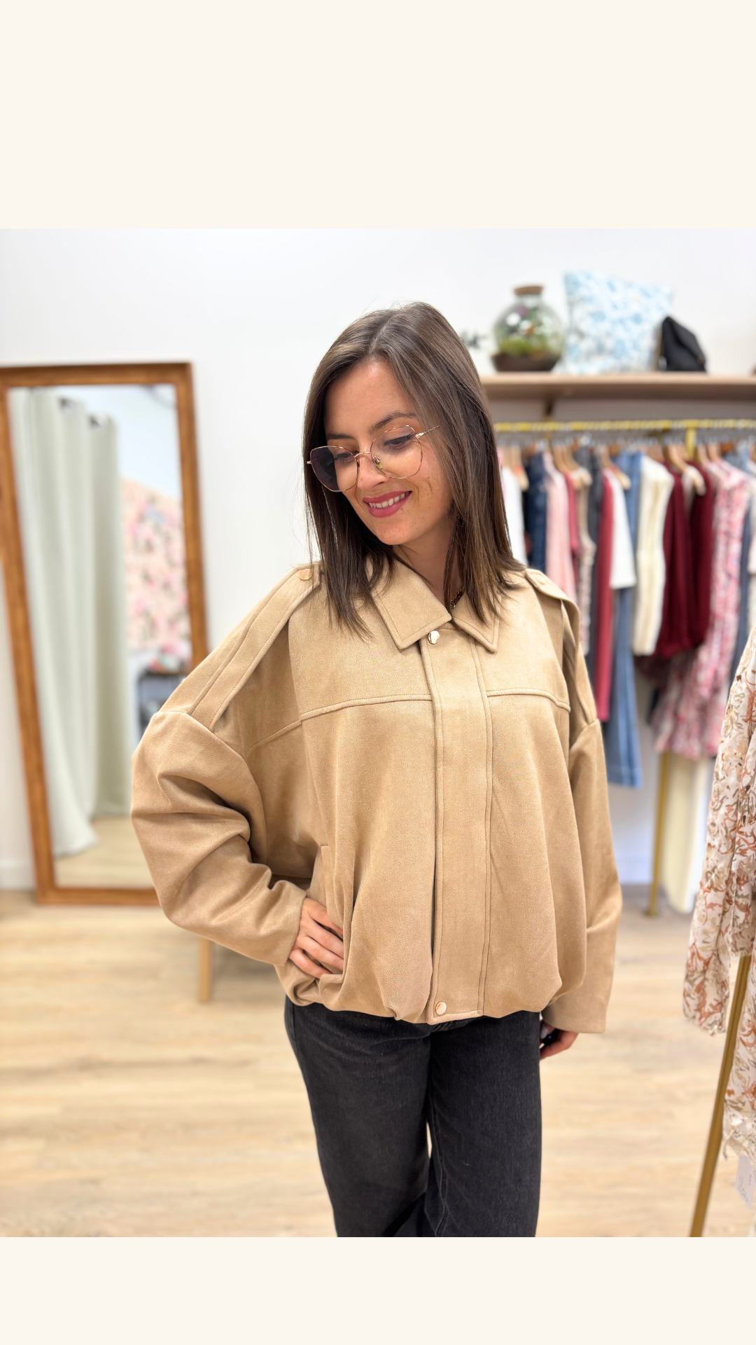 Veste Céleste beige