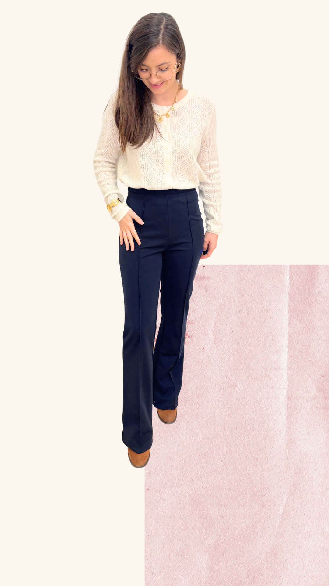 Pantalon Jules marine