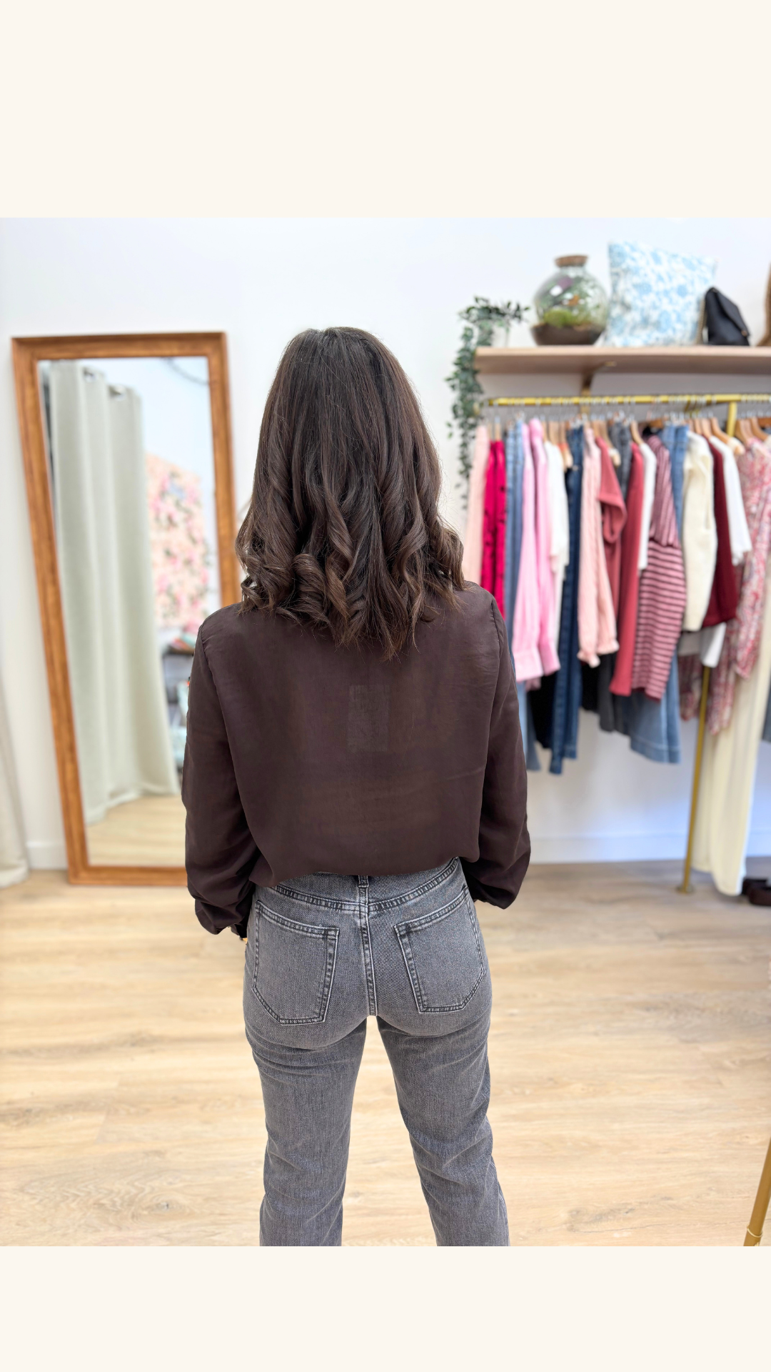 Chemise Capucine choco