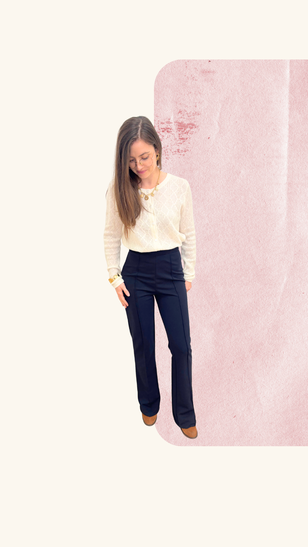 Pantalon Jules marine