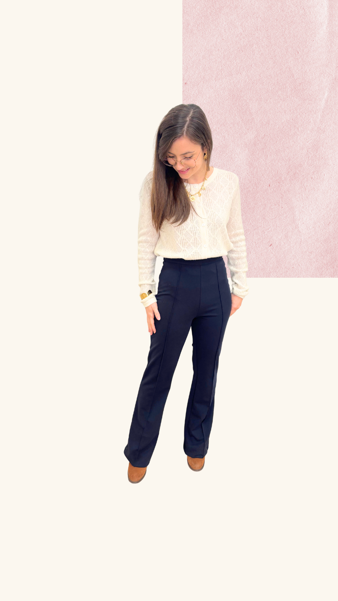 Pantalon Jules marine