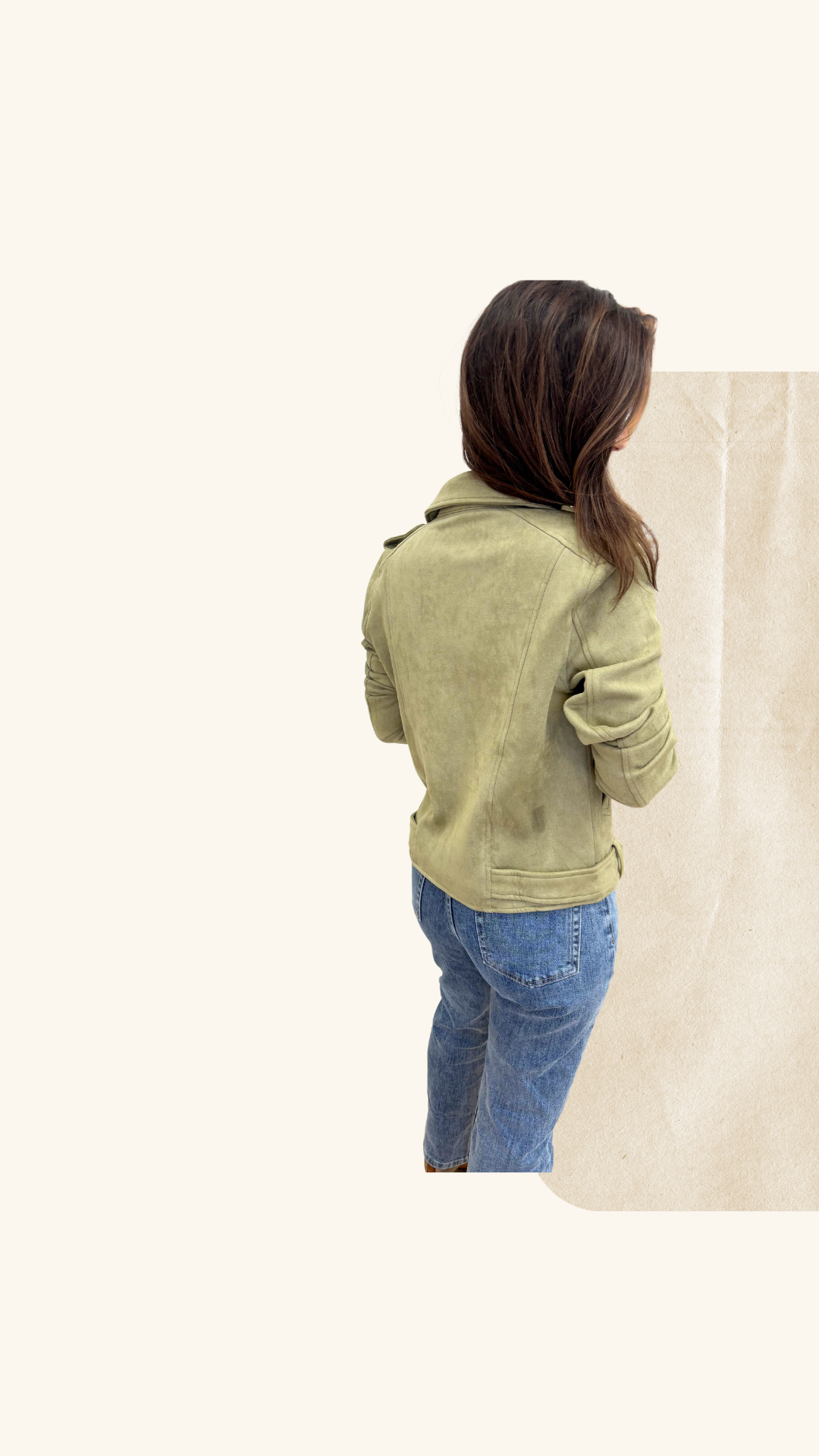 Veste perfecto Candice verte