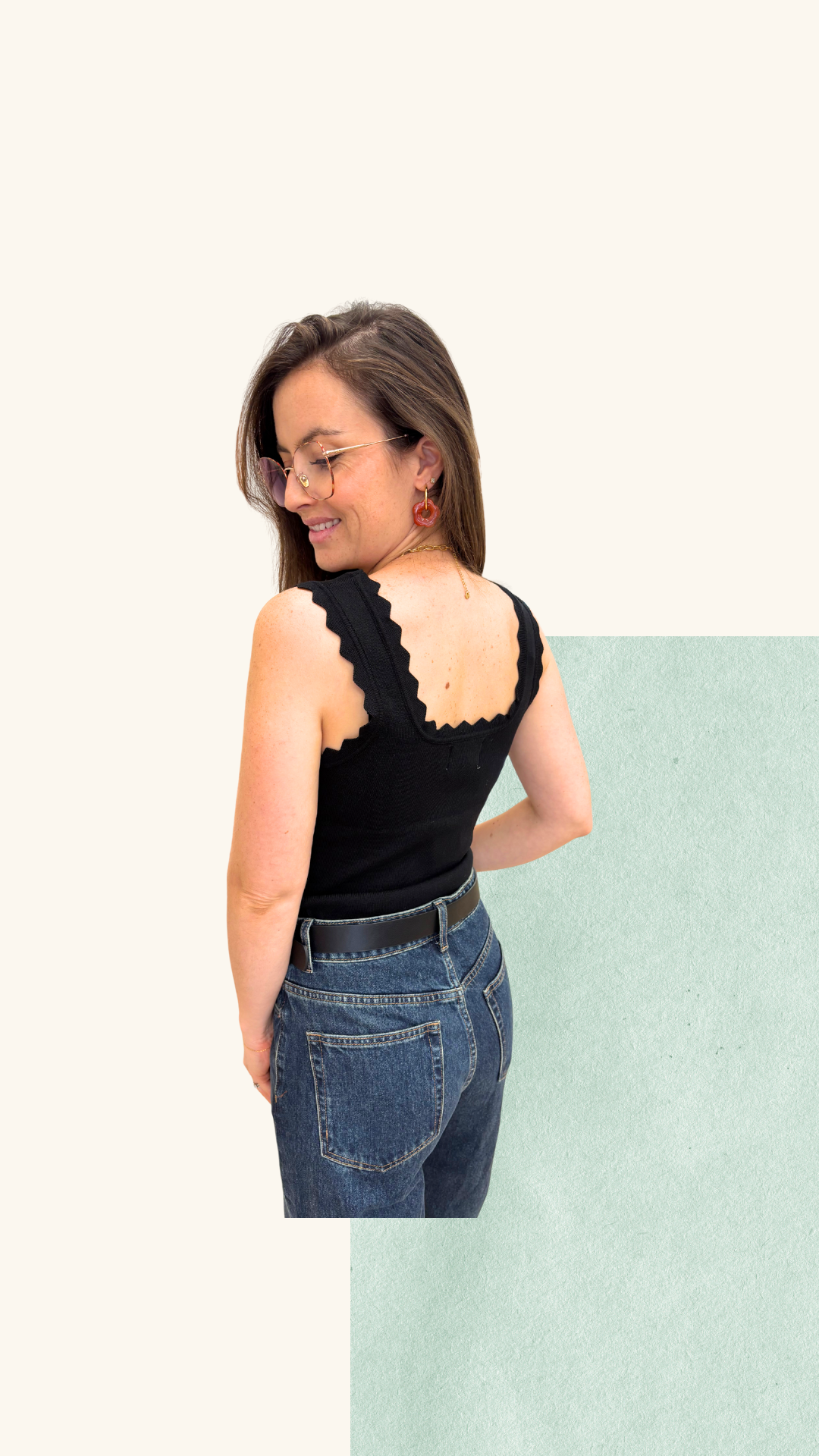 Débardeur Elsa noir