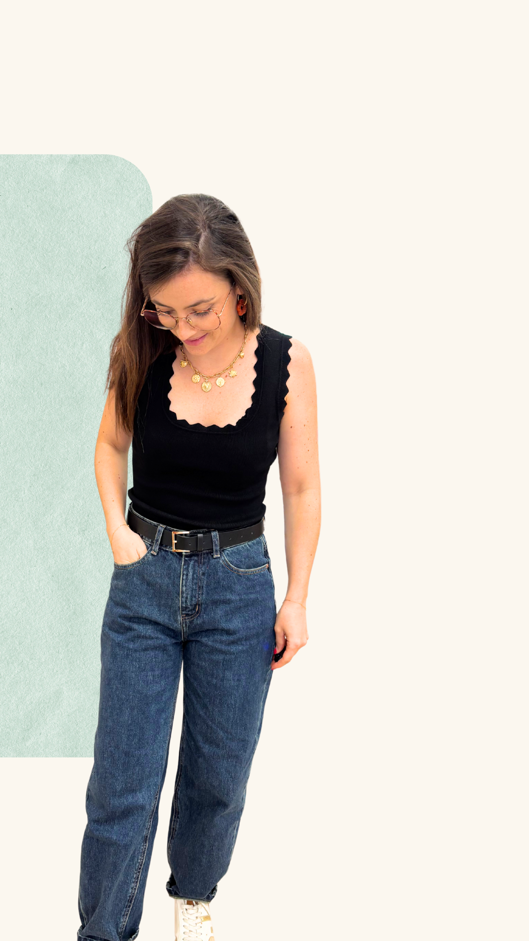 Débardeur Elsa noir