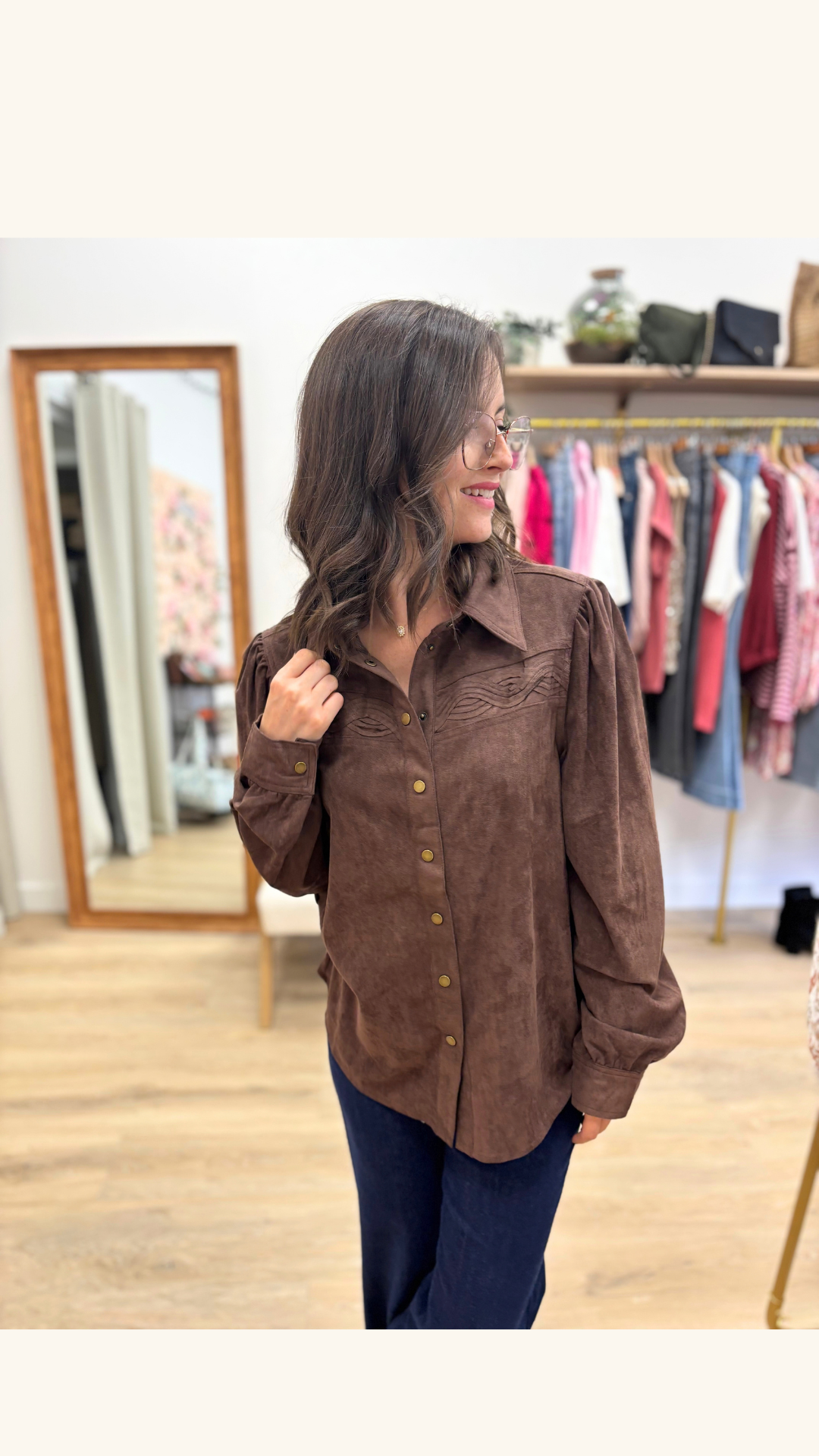Chemise Thaïs choco