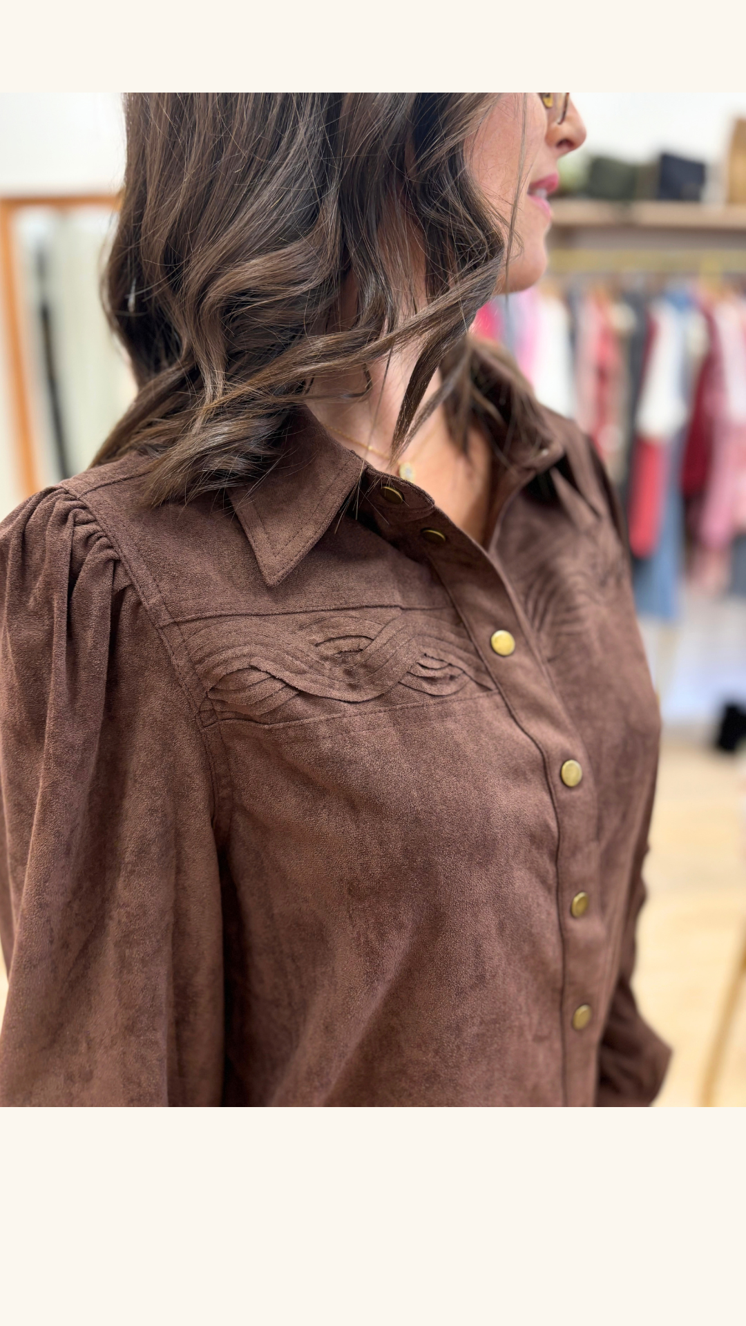 Chemise Thaïs choco