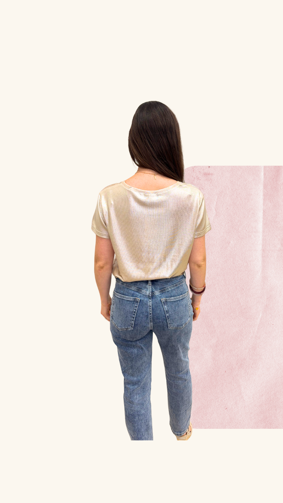 T-shirt Mattéo doré