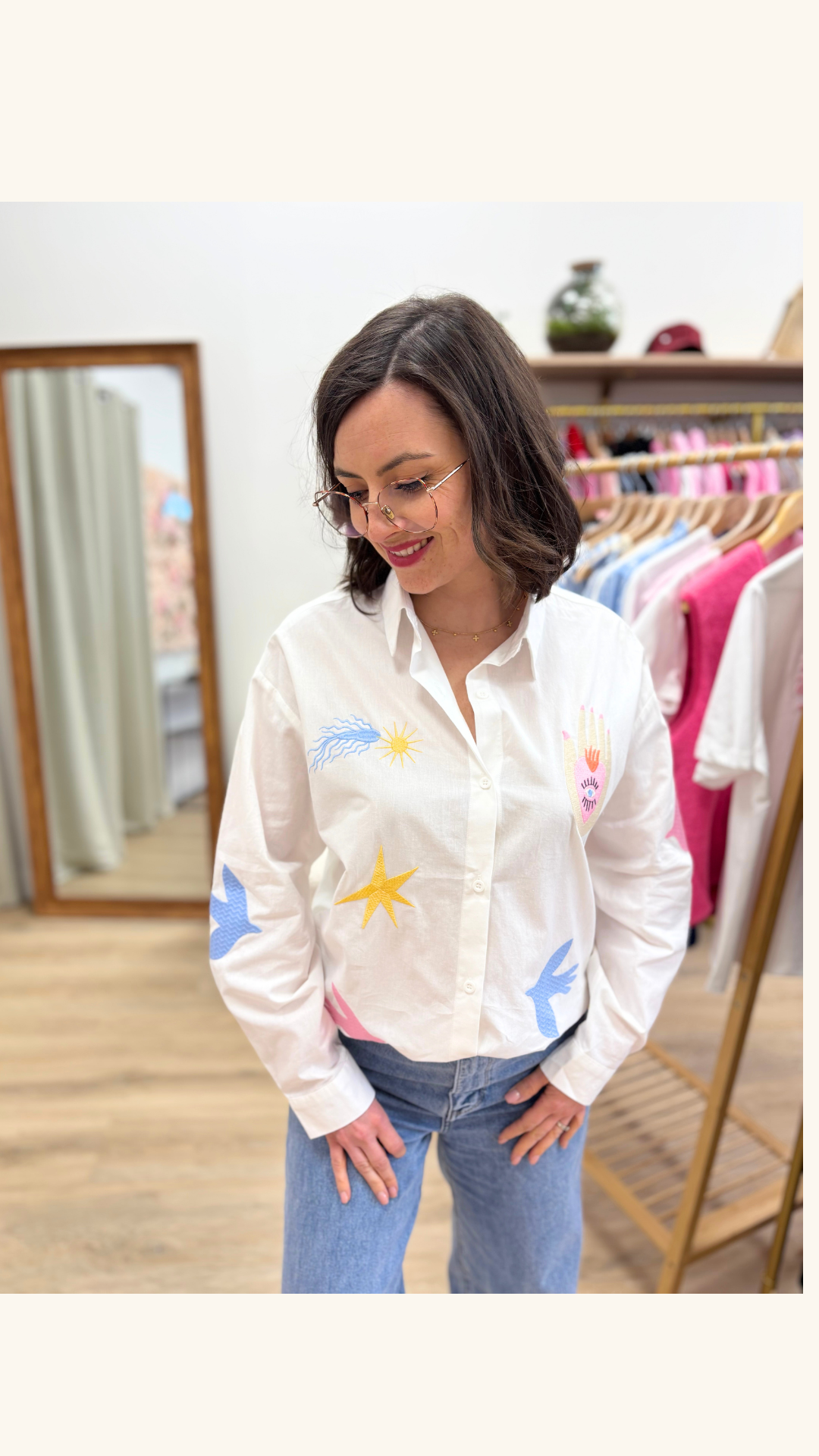 Chemise Magali blanche
