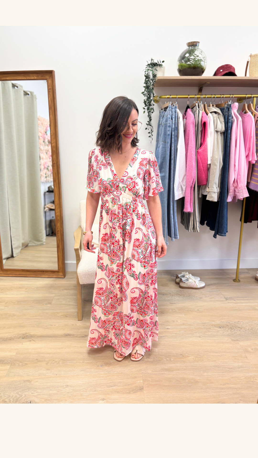 Robe longue Constance