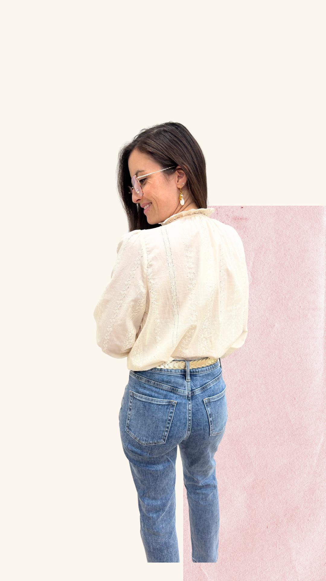 Chemise Thaïs crème