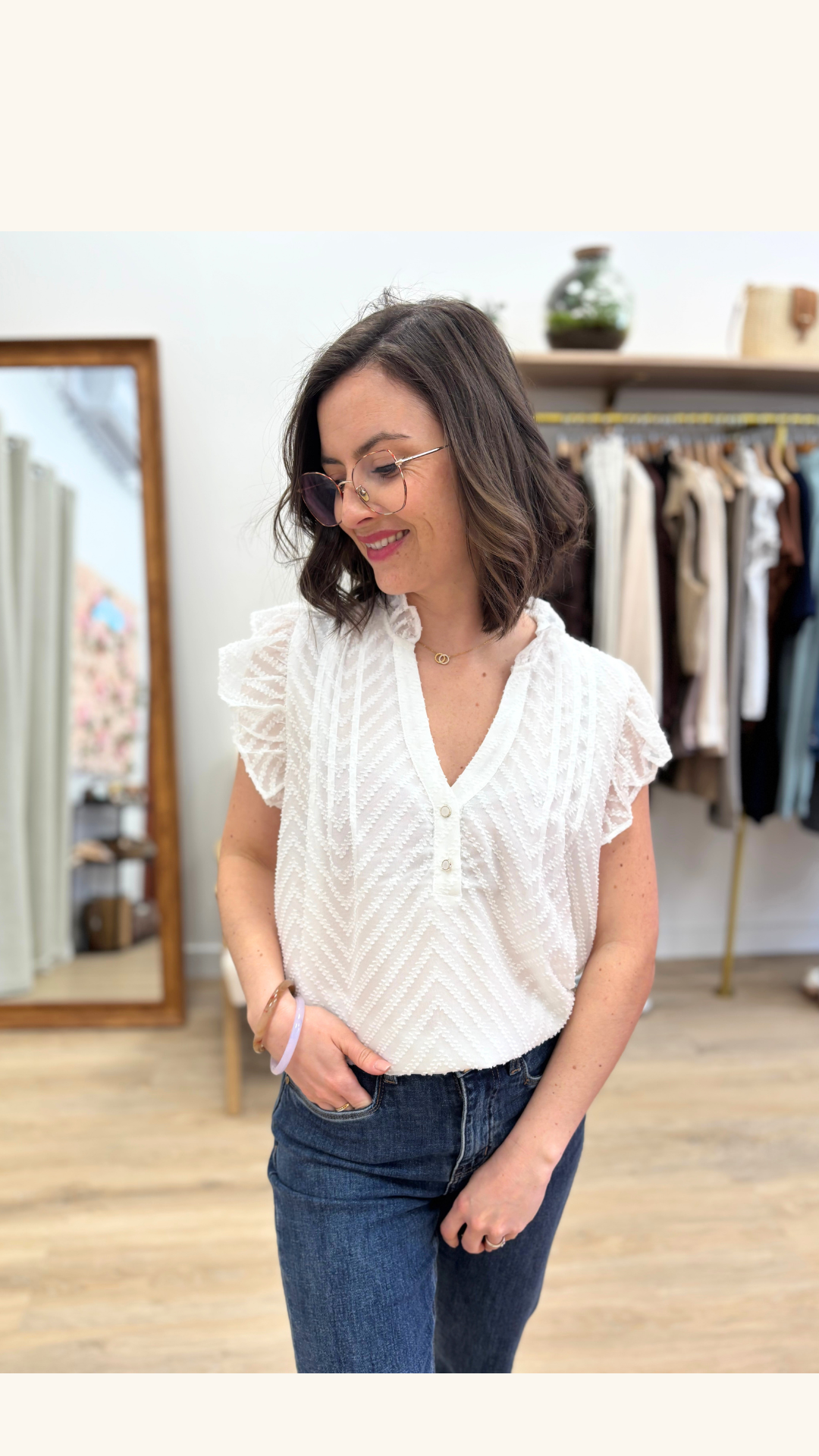 Blouse Marie blanche