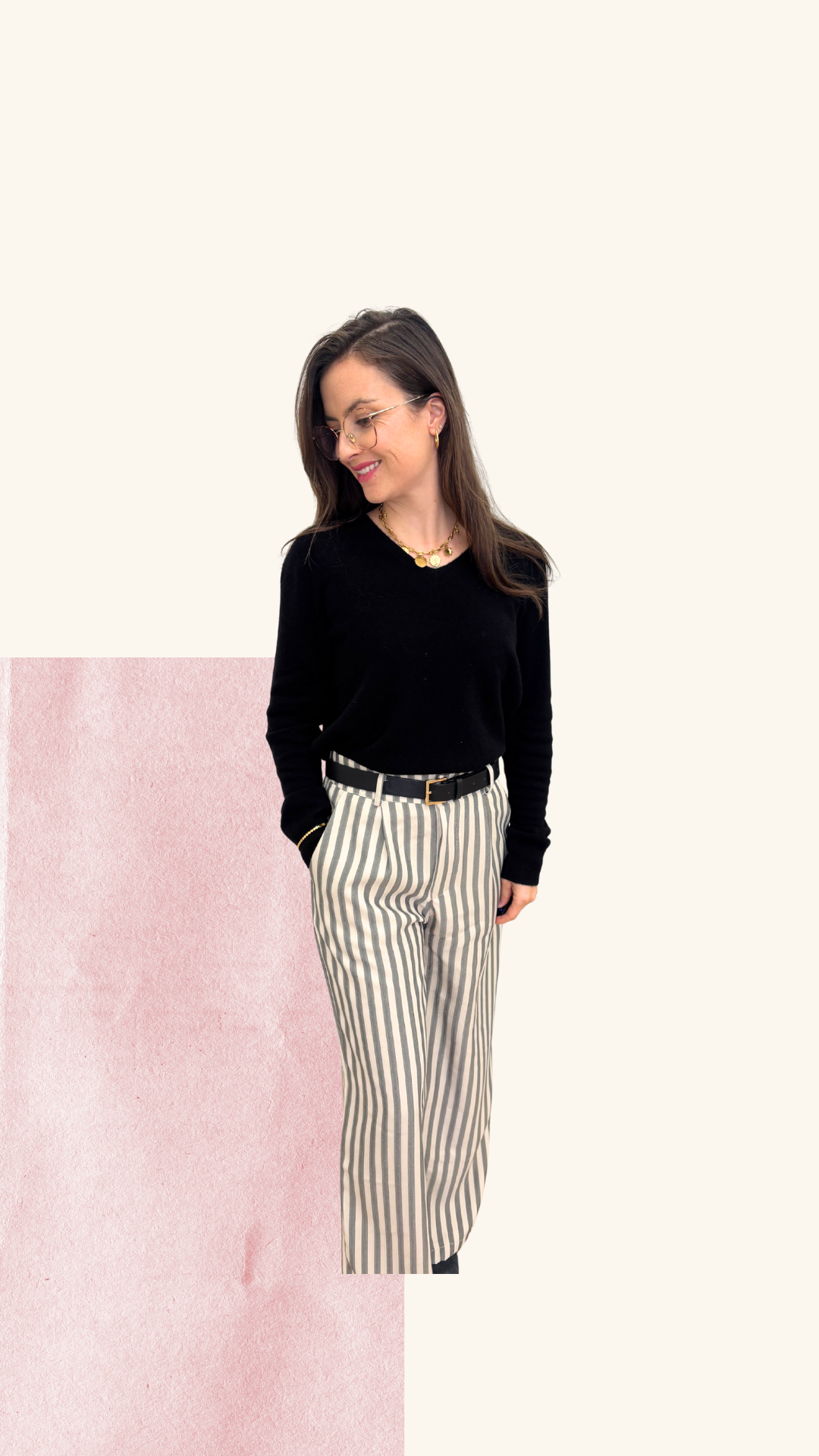 Pull Aurore noir 100% laine mérinos