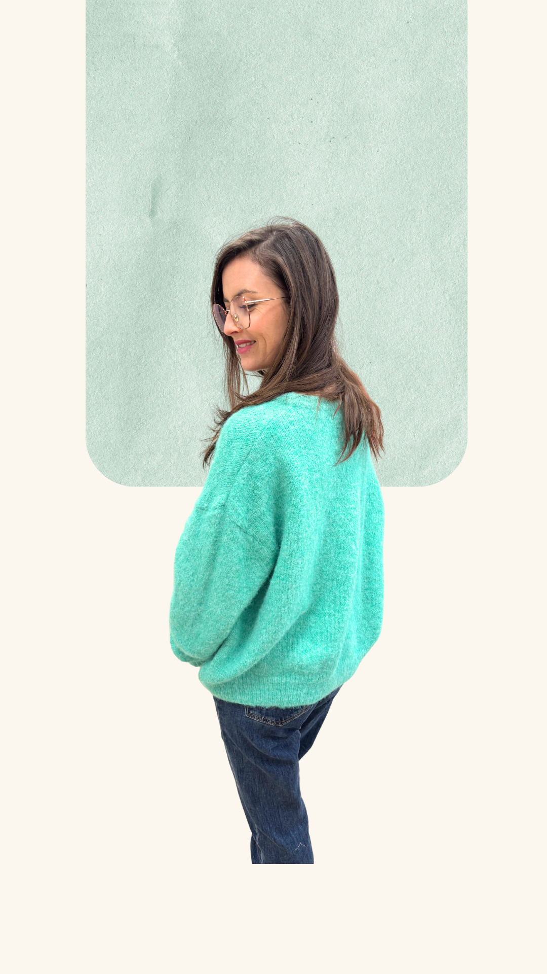 Gilet Thelma emeraude