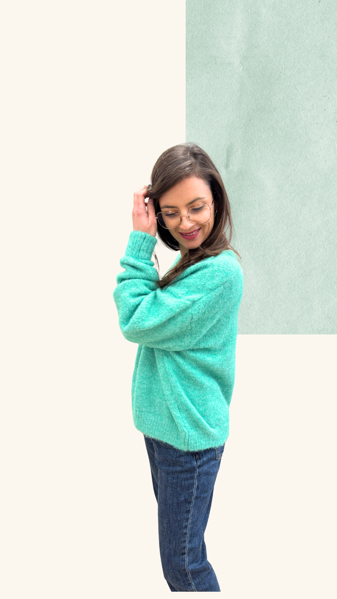 Gilet Thelma emeraude