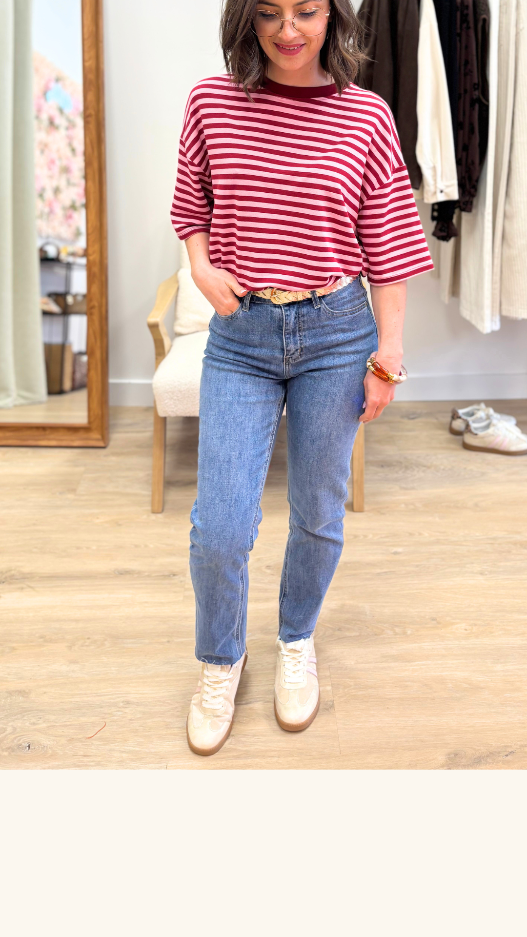 Pantalon Maryline bleu