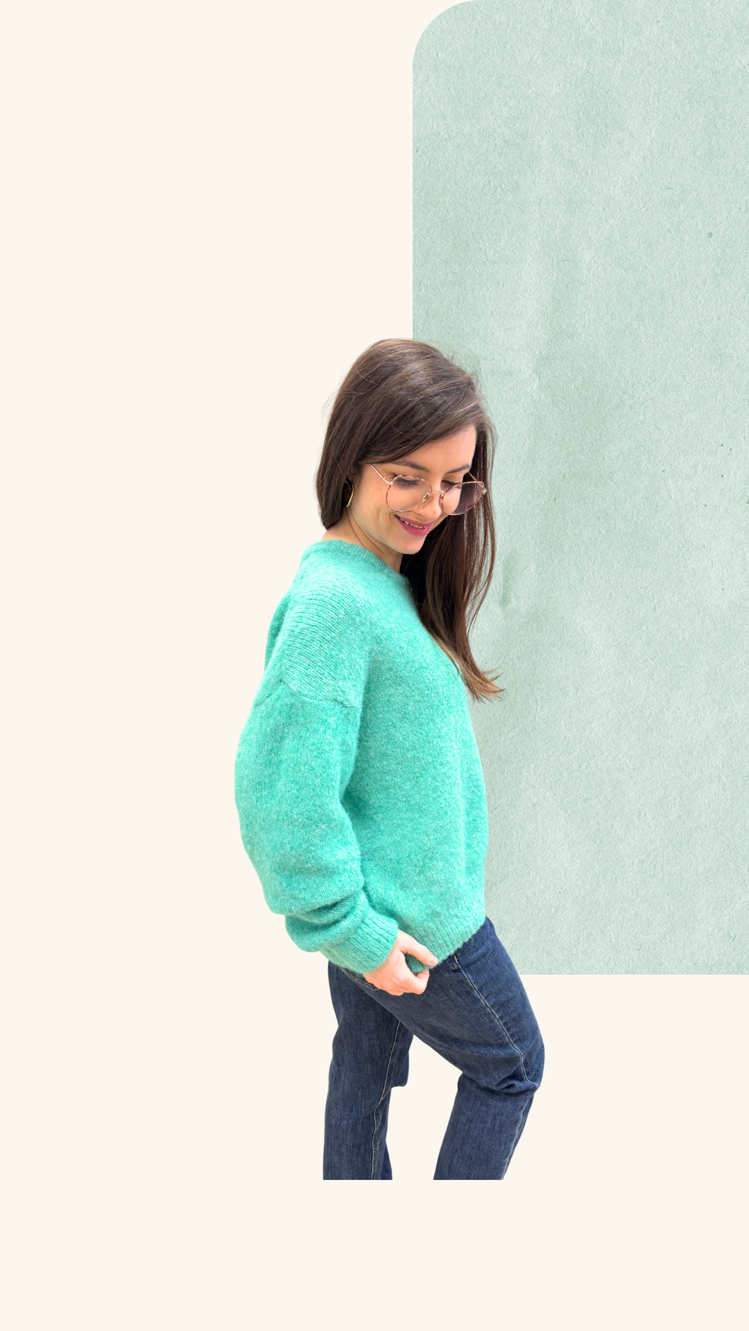 Gilet Thelma emeraude