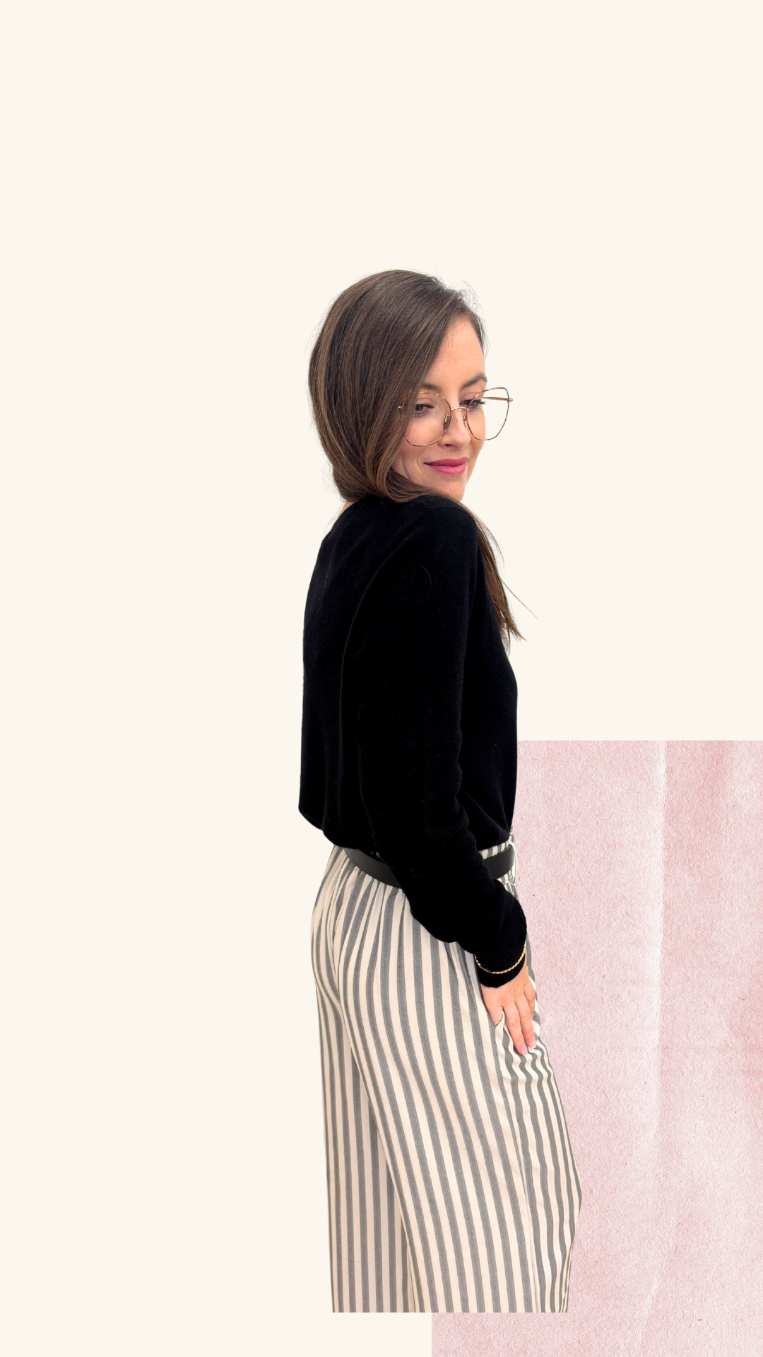 Pull Aurore noir 100% laine mérinos