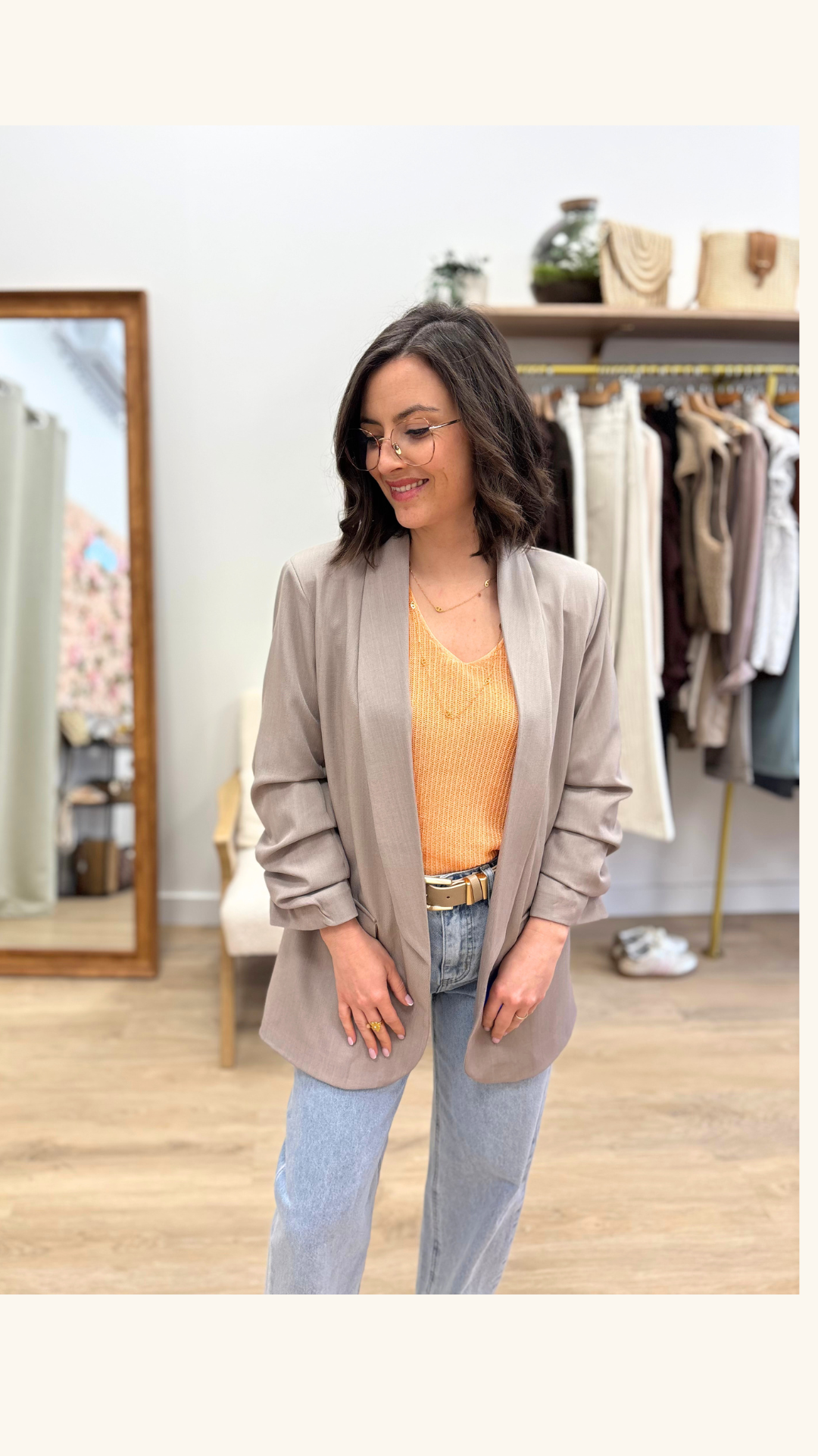 Blazer Jessica taupe