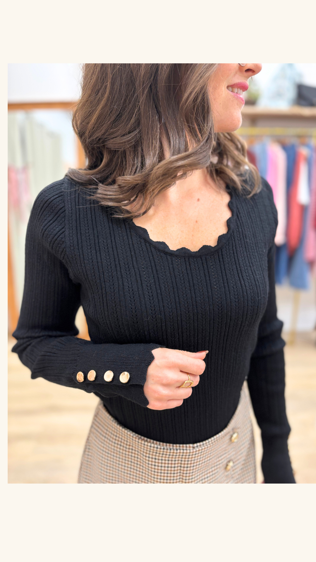 Pull Livia noir