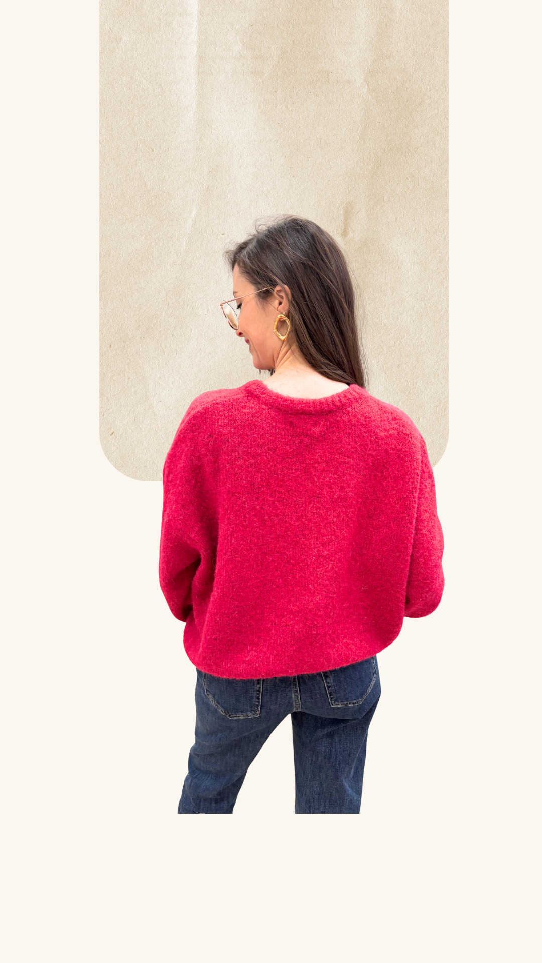 Gilet Thelma fuchsia