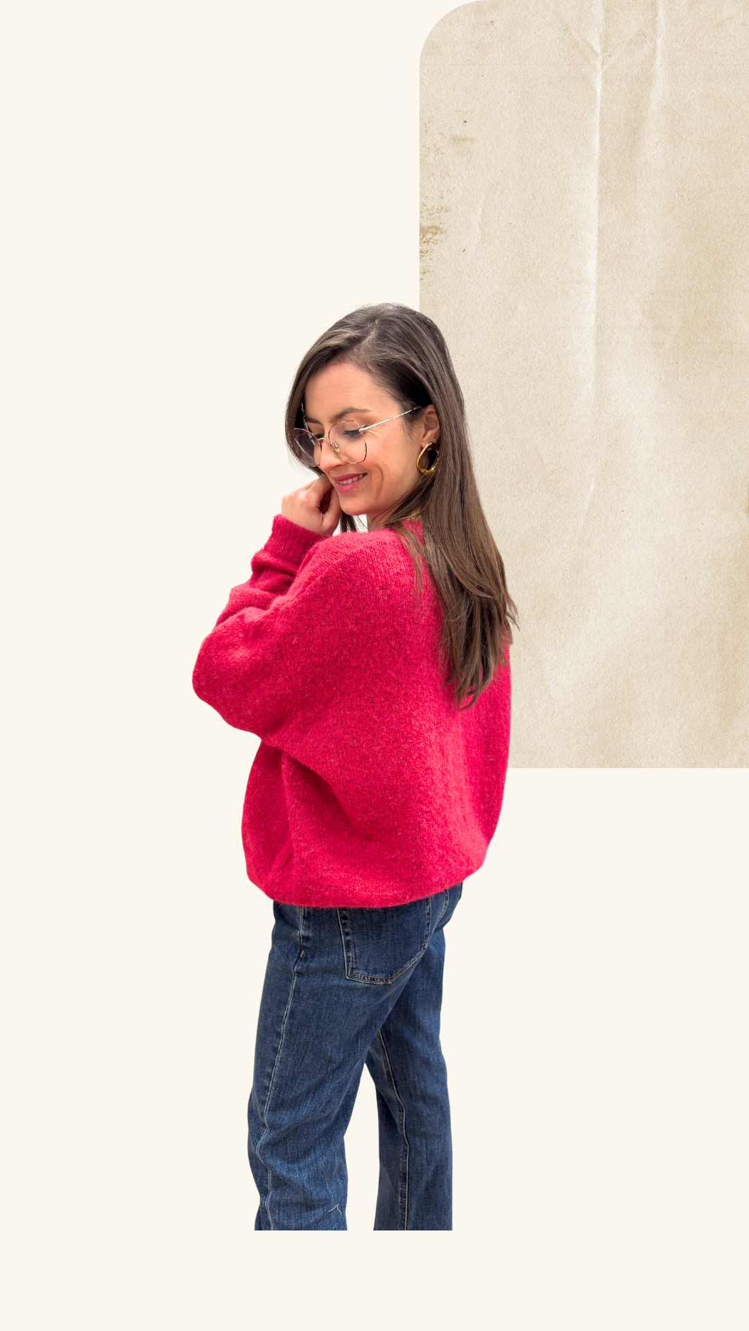 Gilet Thelma fuchsia