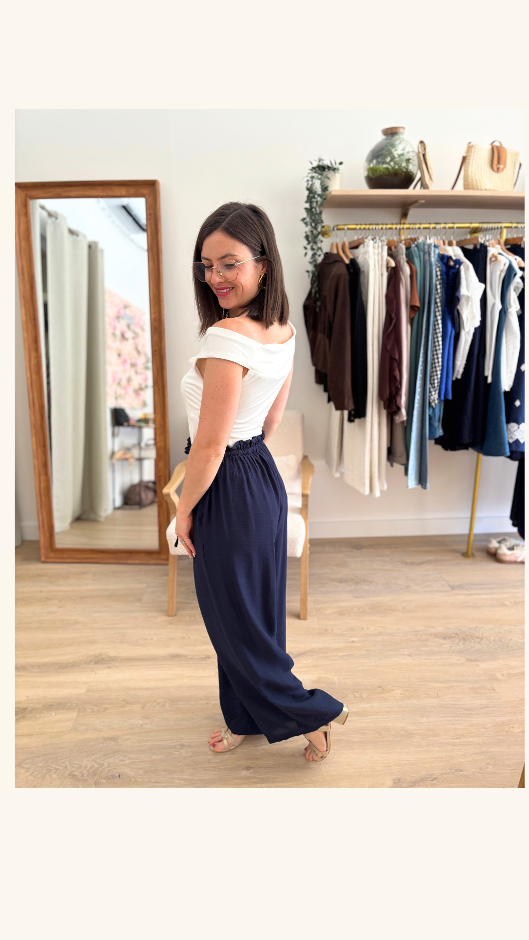 Pantalon Alex marine