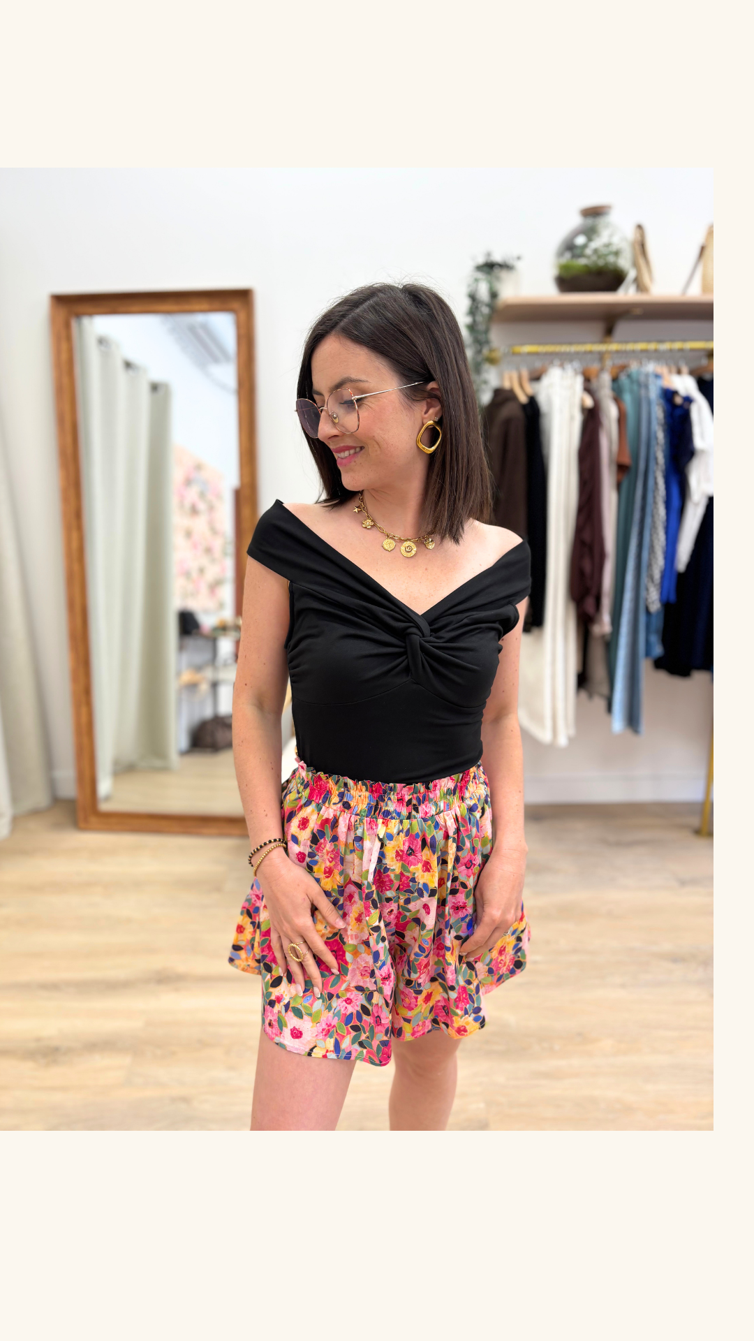 Top Elyne noir