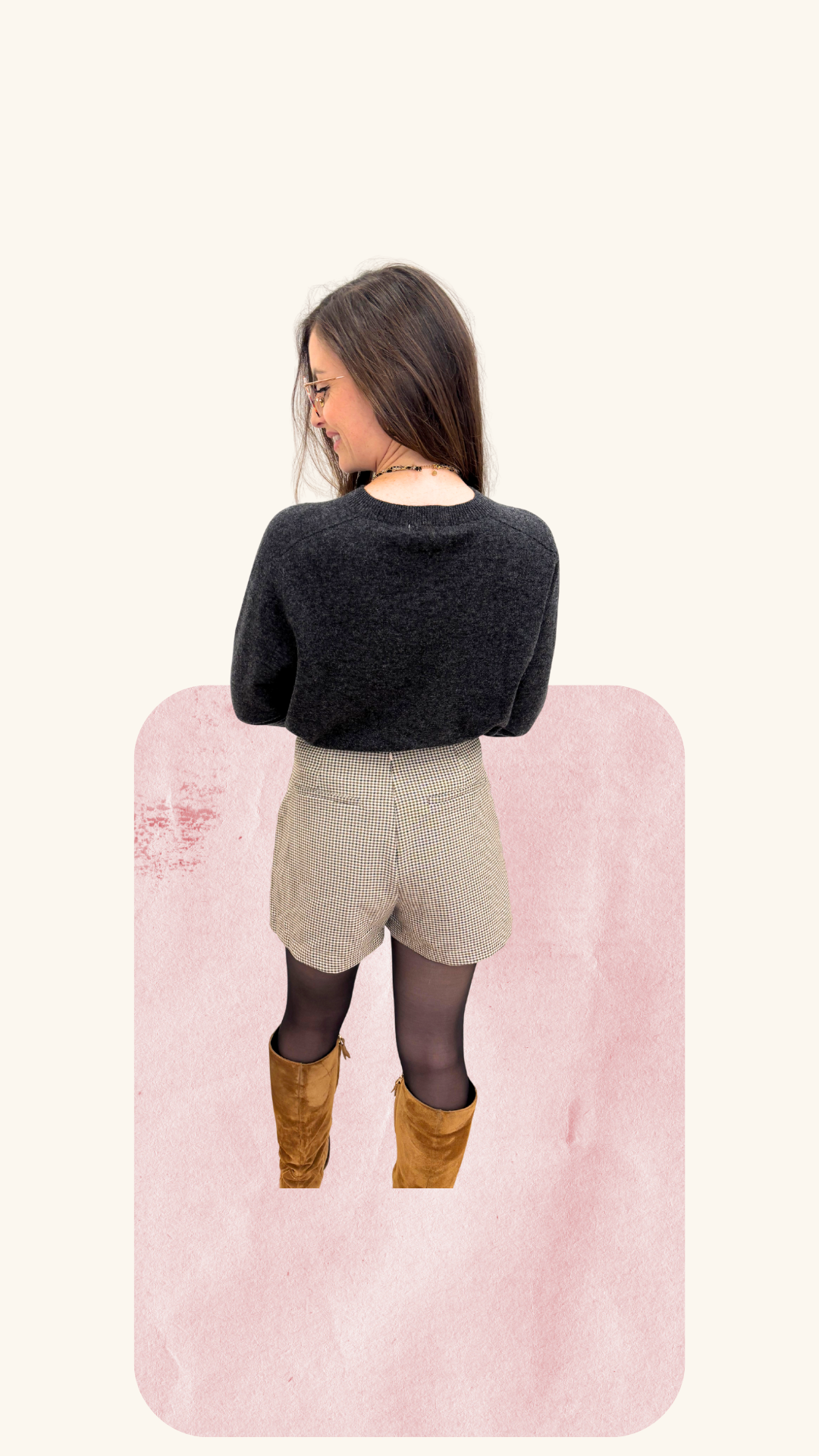 Pull Anaïs gris 100% laine mérinos