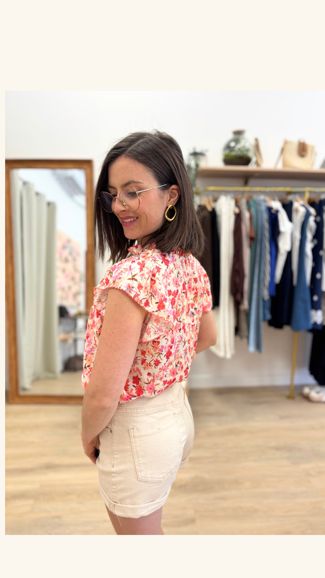 Blouse Marta rose