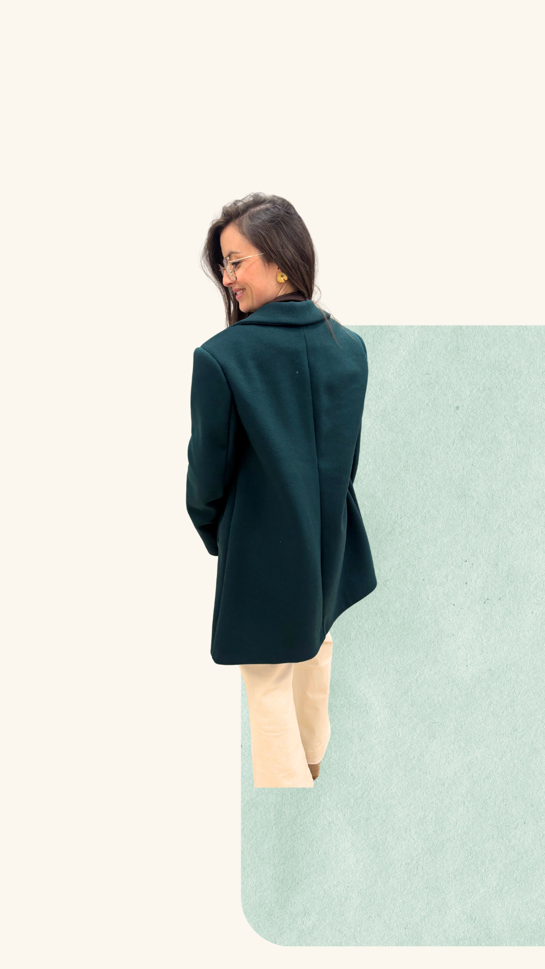 Manteau Aaron vert sapin