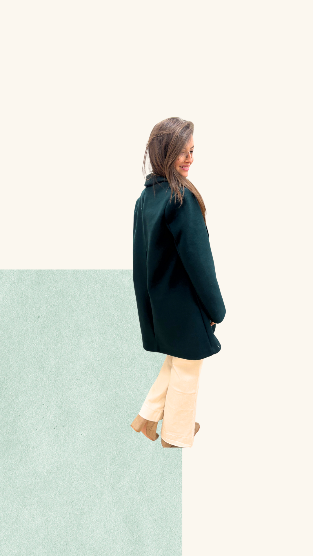 Manteau Aaron vert sapin