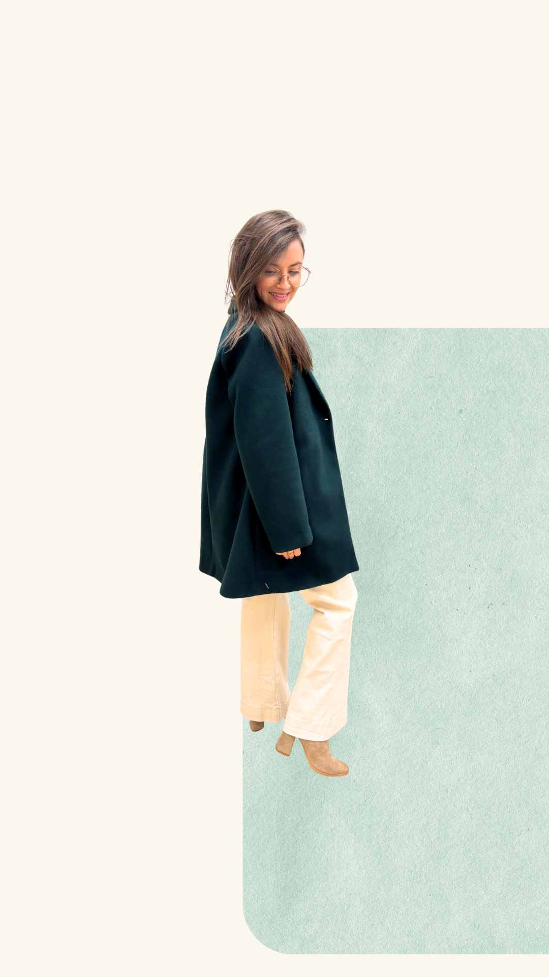 Manteau Aaron vert sapin