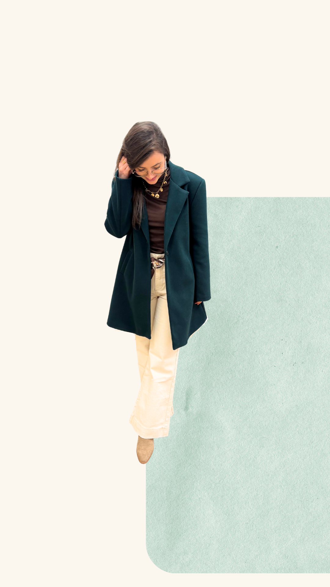 Manteau Aaron vert sapin