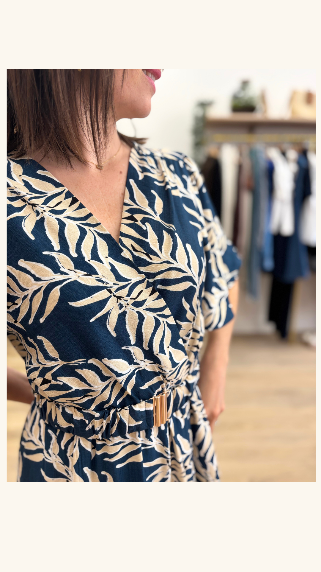 Robe Lily bleue